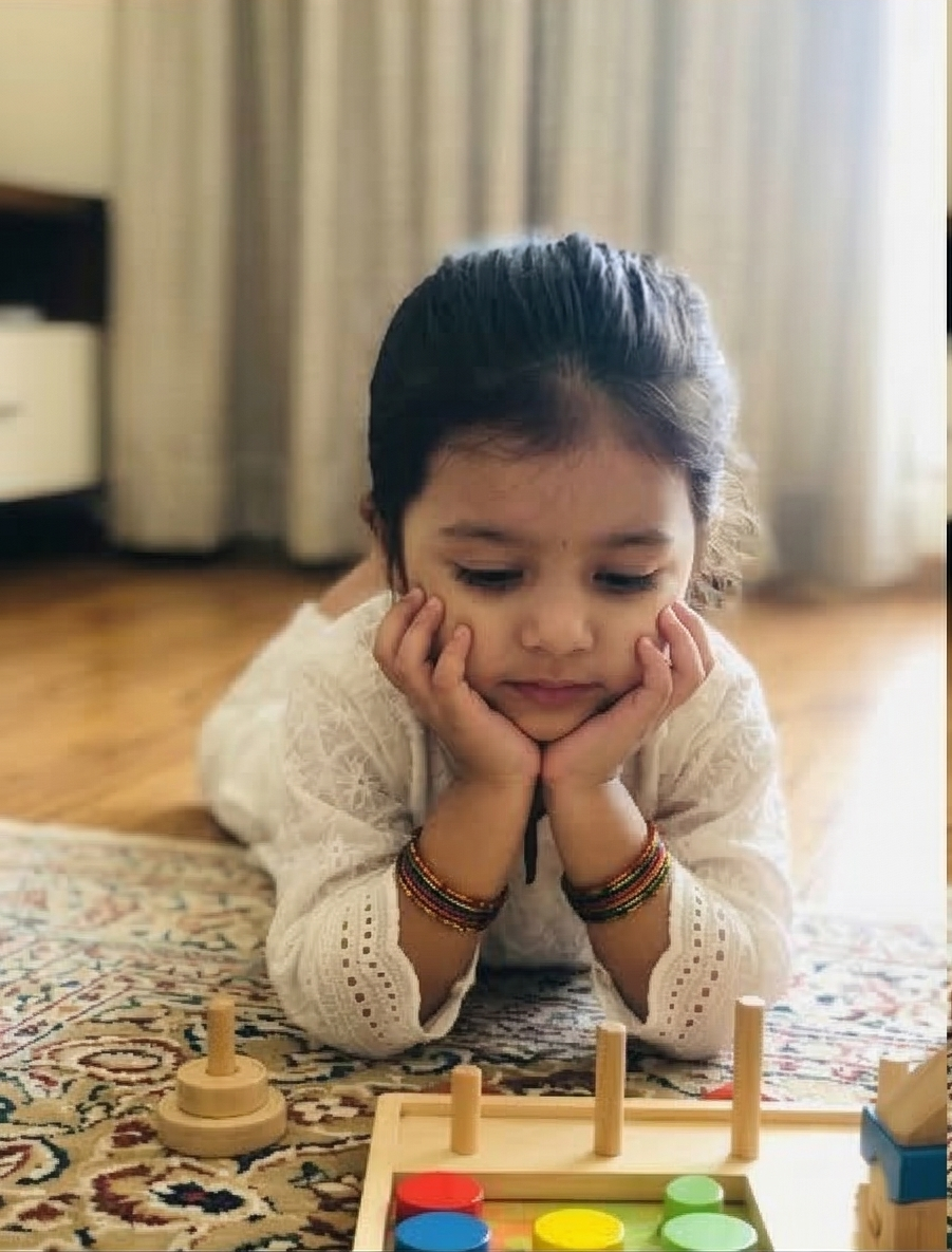 White Chikankari Embroidered Kids Kurta Set with Sequin Work