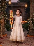 Golden Grace Kids Anarkali