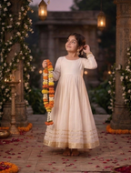 Golden Grace Kids Anarkali