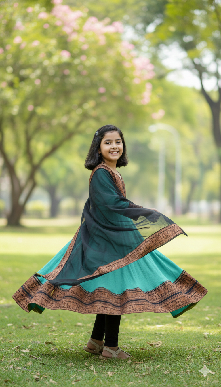 Mini Ethnic Royal Anarkali