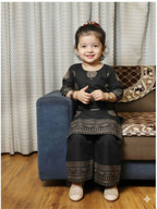 Golden Bloom Foil Co-Ord Set