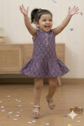 Girls Summer Special Printed Mini Frock – Soft & Comfortable Dress