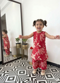 Blooming Grace Kurta Pant Set