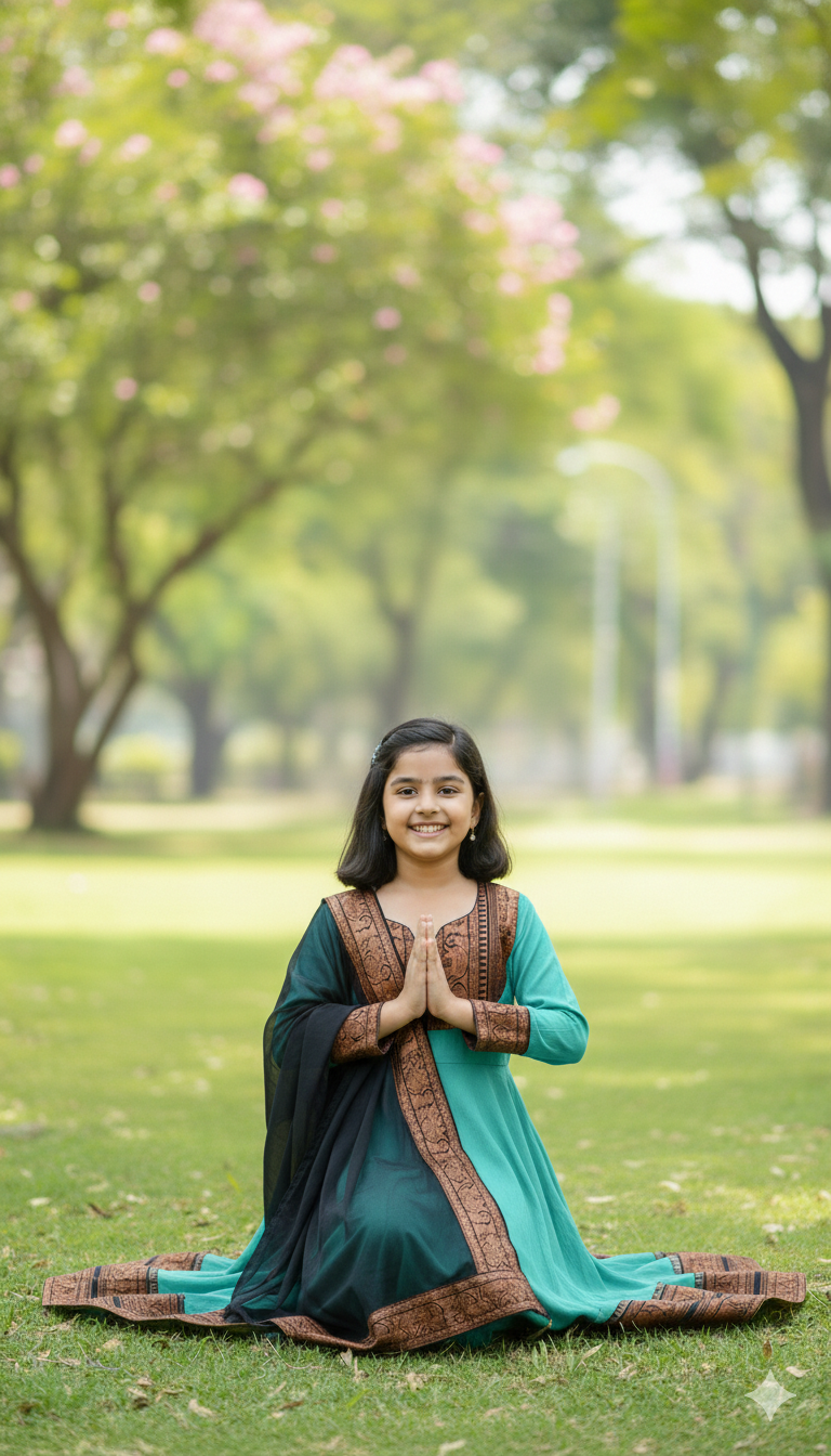 Mini Ethnic Royal Anarkali