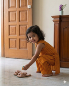Comfort Fit Printed Ethnic Wear Set for Girls