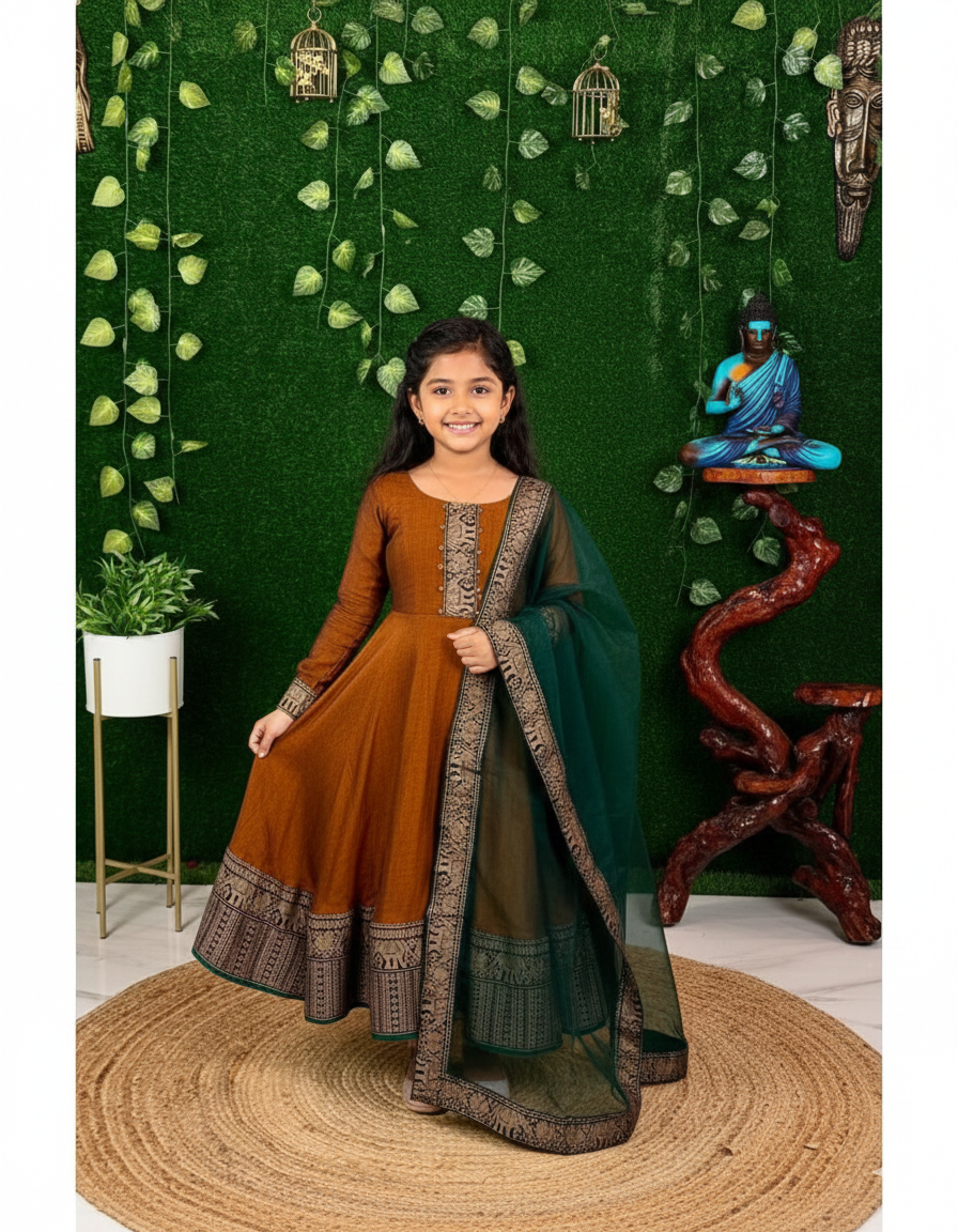 Graceful Festive Couture for Girls