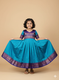 Sweet Angel Chanderi Flare Dress