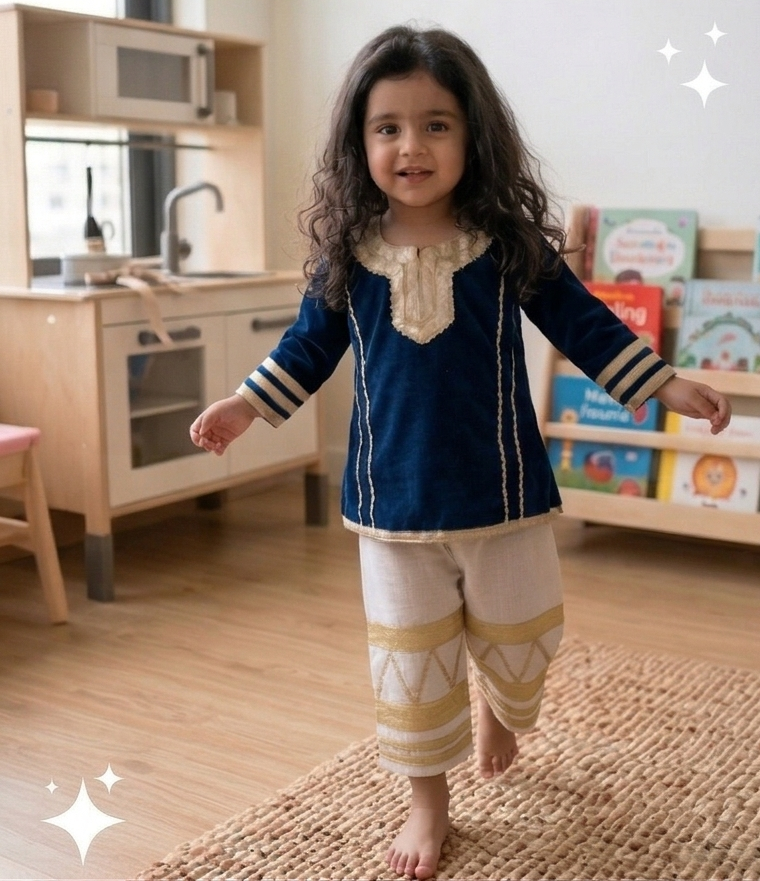Ethnic Elegance Kids Co-Ord
