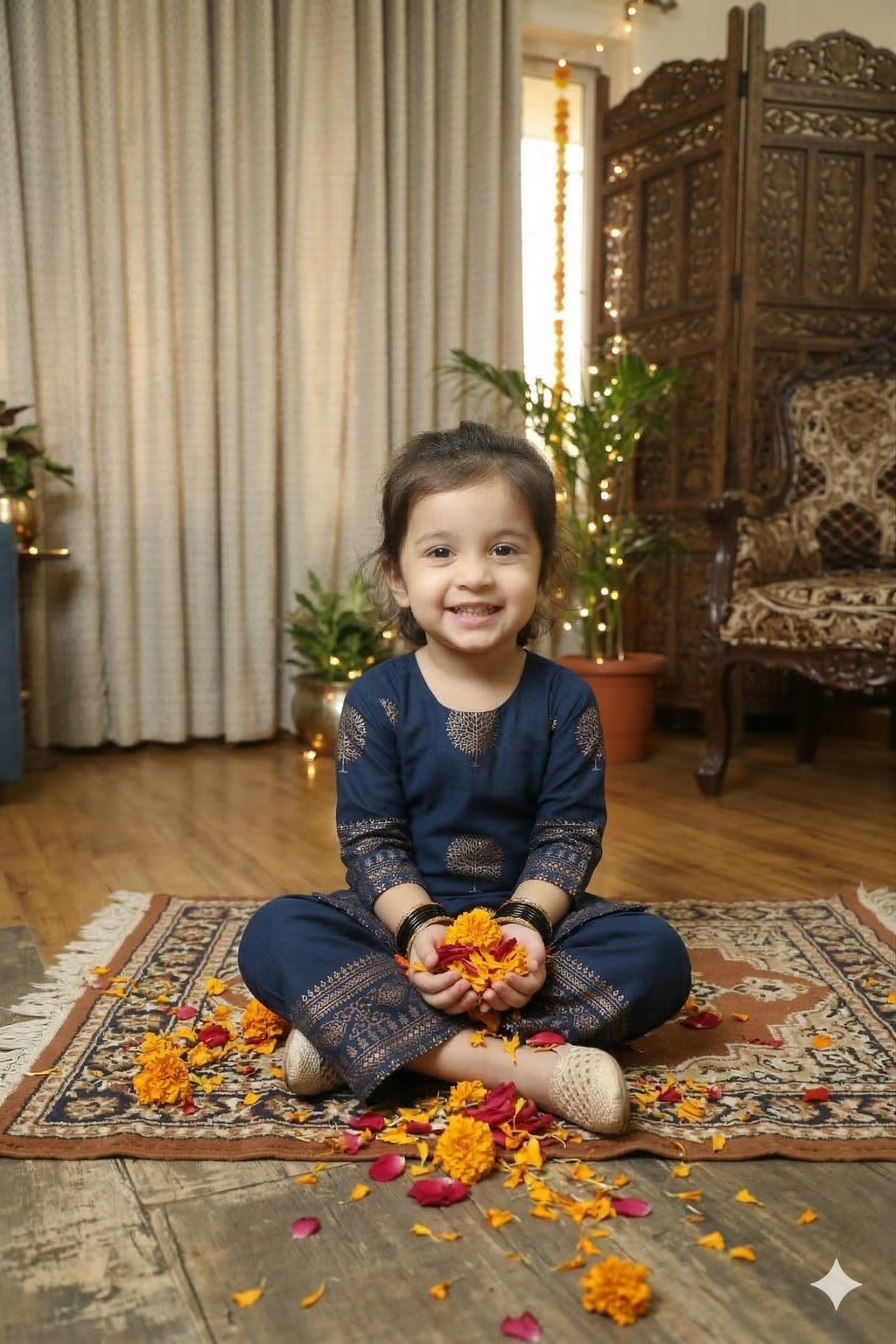 Royal Aura Girls Festive Set