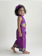 Stylish Kids Chanderi Cotton Co-Ord Set – Festive Wear for Girls