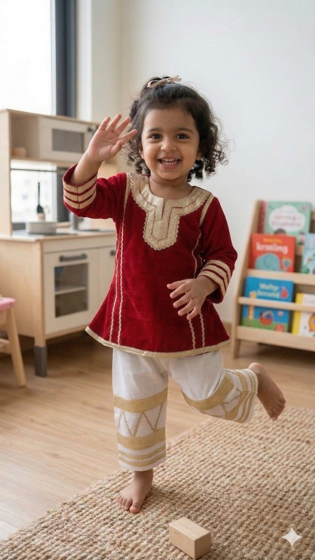 Ethnic Elegance Kids Co-Ord