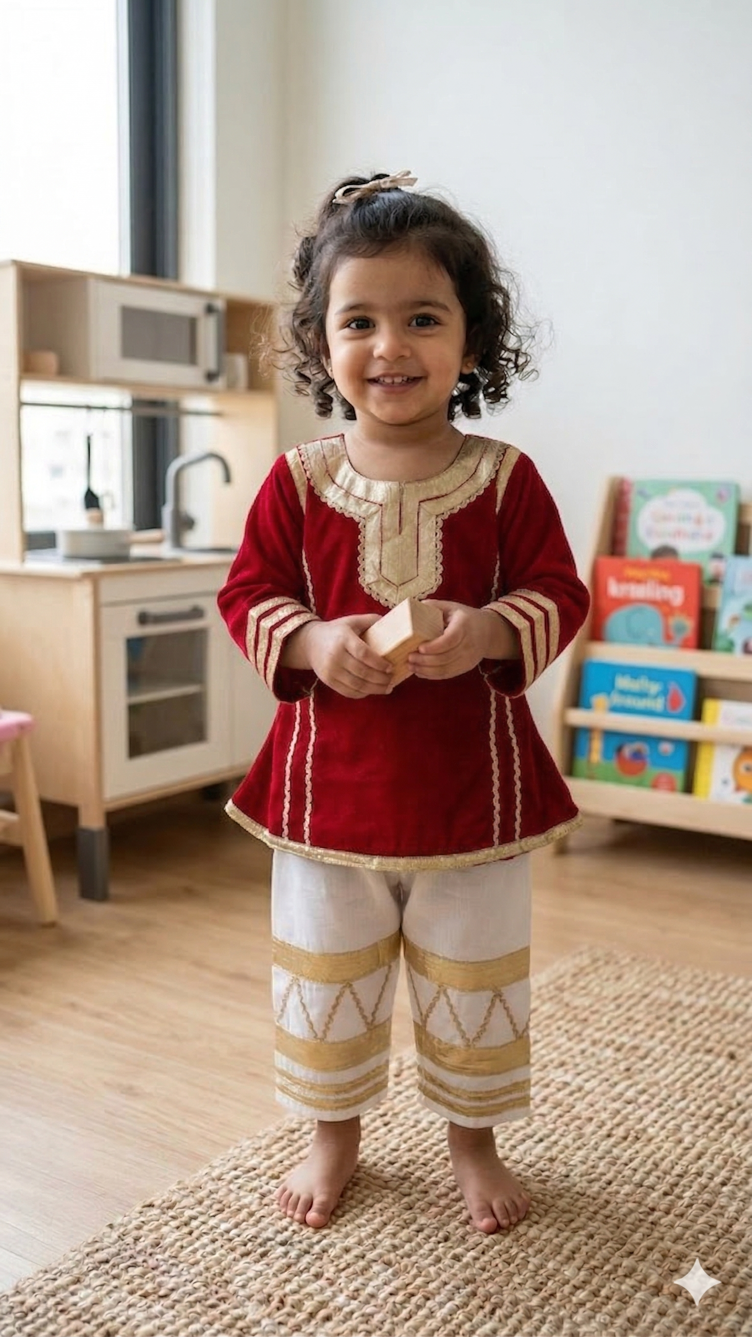 Ethnic Elegance Kids Co-Ord