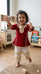 Ethnic Elegance Kids Co-Ord