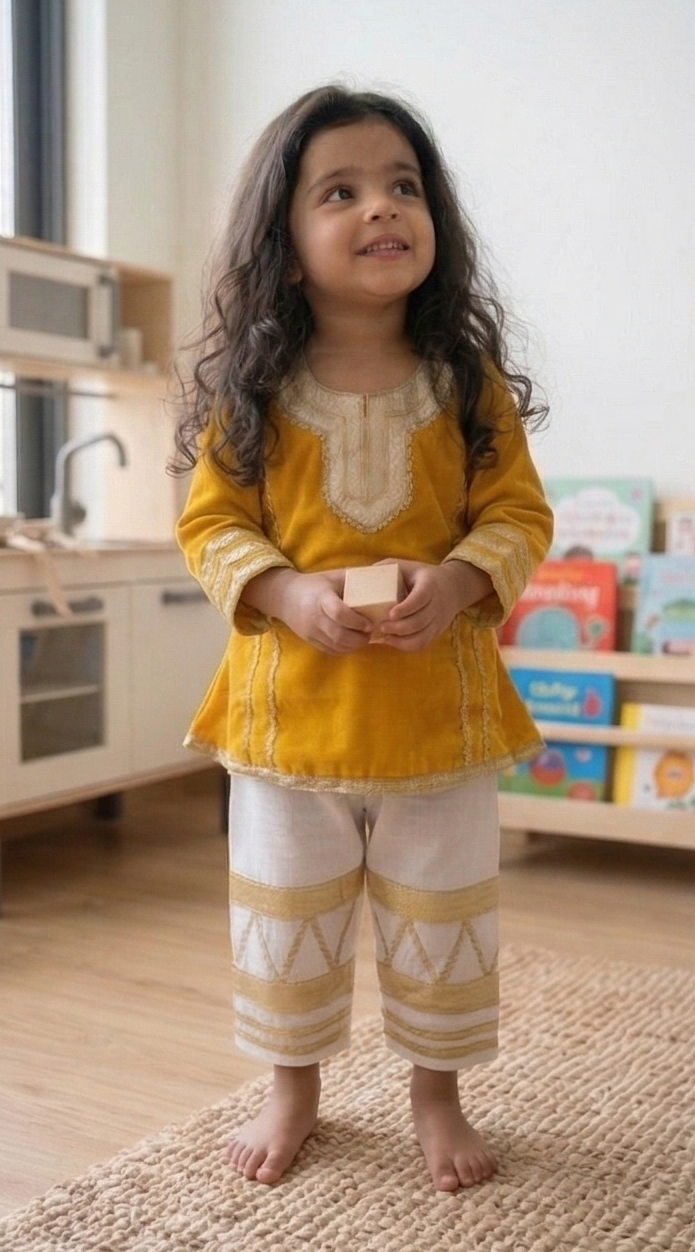 Ethnic Elegance Kids Co-Ord