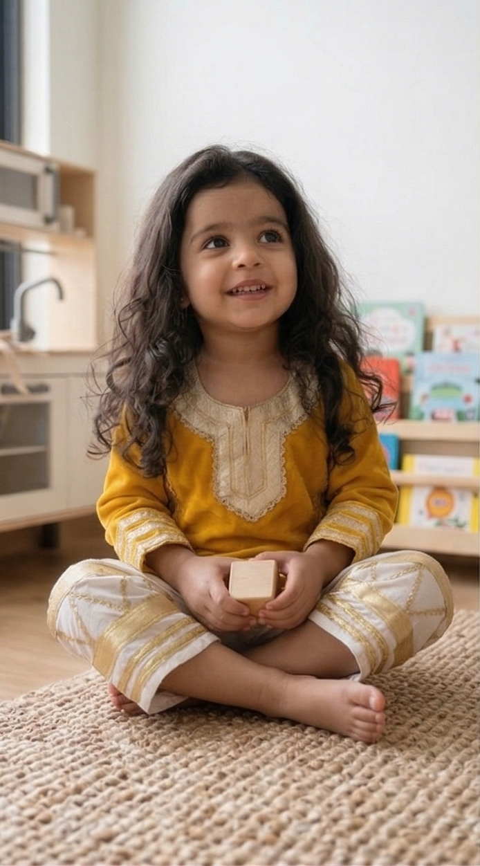 Ethnic Elegance Kids Co-Ord