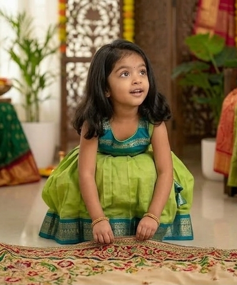 Little Royal Festive Lehenga Set