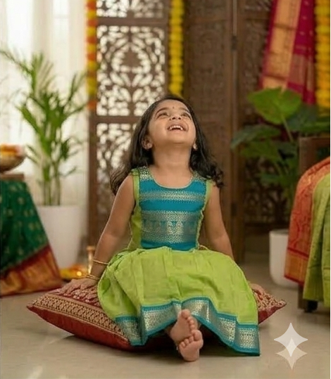 Little Royal Festive Lehenga Set
