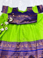Sweet Angel Chanderi Flare Dress