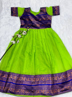 Sweet Angel Chanderi Flare Dress