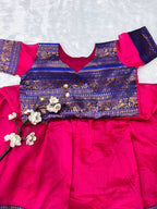 Sweet Angel Chanderi Flare Dress